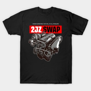 Supra Engine 2JZ T-Shirt